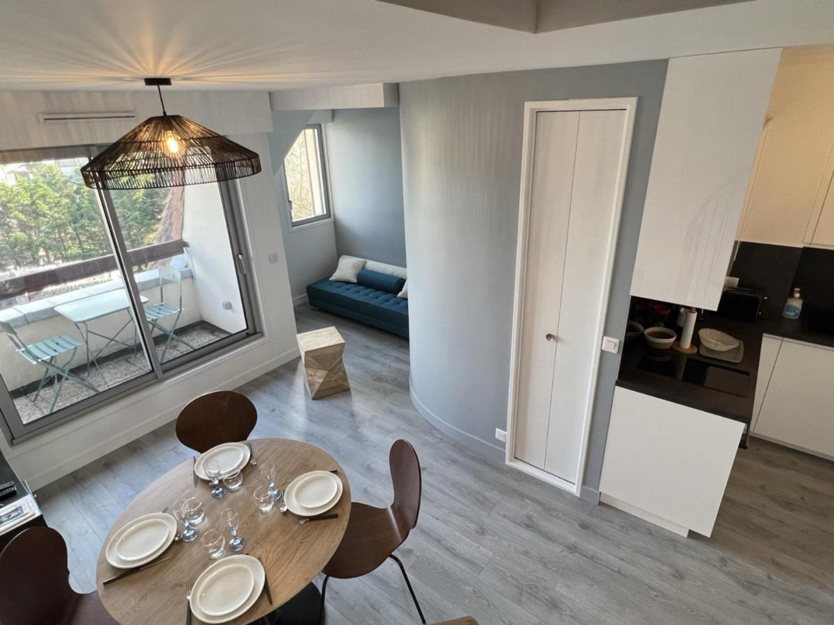 Cabourg : Duplex Renove 2 Pieces, Acces Direct Plage, Fibre, Parking, Cuisine Equipee, 4 Pers. - Fr-1-487-351 Exterior foto